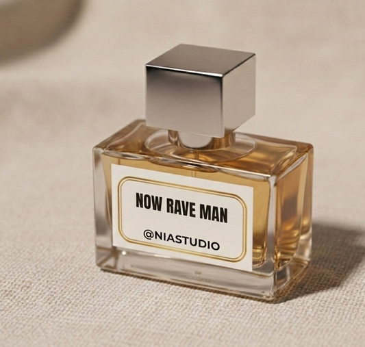 Now Rave Man Perfume Oil (Fresh, Spicy & Woody Men’s Fragrance)
