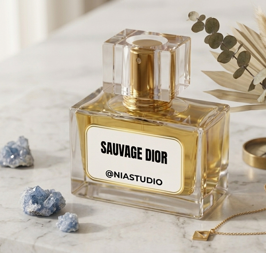 NIA Sauvage Dior Inspired Perfume Oil | Fresh, Spicy & Woody Men’s Fragrance