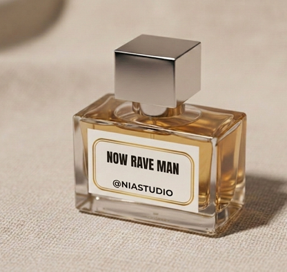 Now Rave Man Perfume Oil (Fresh, Spicy &amp; Woody Men’s Fragrance)