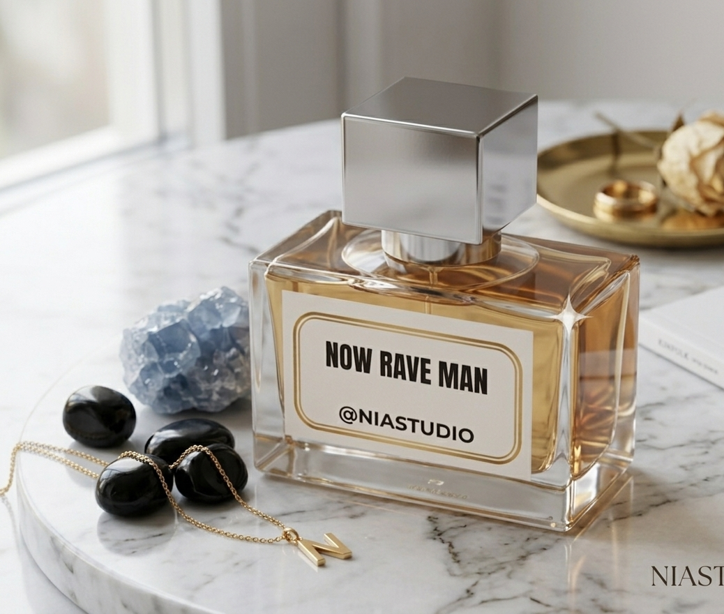 Now Rave Man Perfume Oil (Fresh, Spicy &amp; Woody Men’s Fragrance)