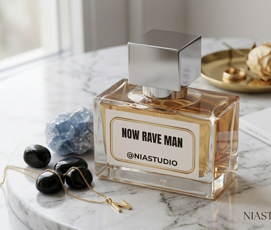 Now Rave Man Perfume Oil (Fresh, Spicy &amp; Woody Men’s Fragrance)